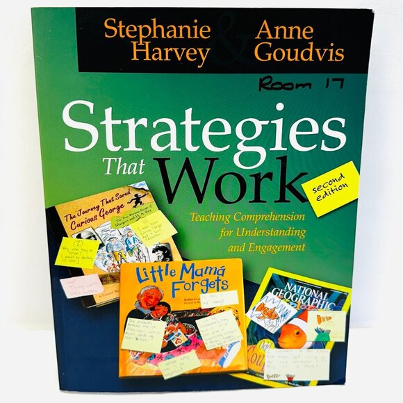 Strategies That Work: Teaching Comprehension Paperback, Stephanie Harvey - Picture 1 of 8
